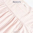 【betty’s 貝蒂思】格紋緹花五分袖方領上衣(共三色)