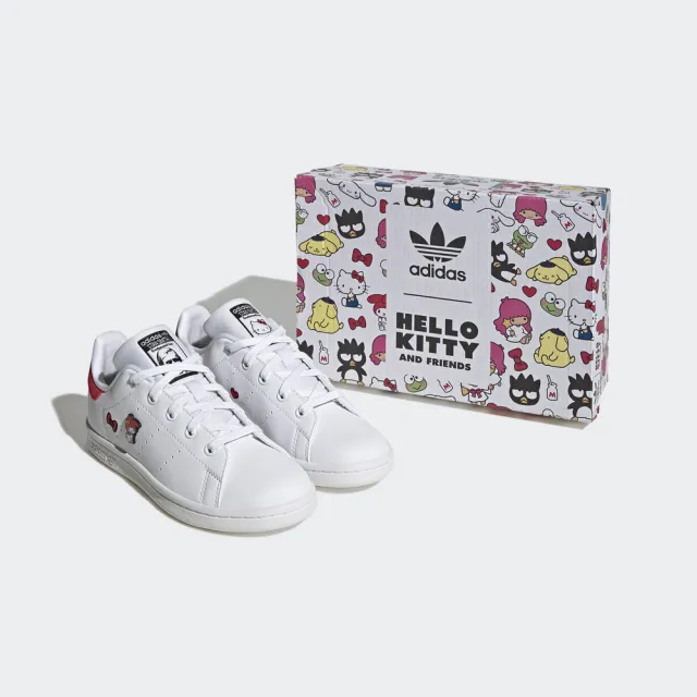 【adidas官方旗艦】HELLO KITTY X STAN SMITH 休閒鞋 運動休閒鞋 小白鞋 童鞋 - Originals(HQ1900)