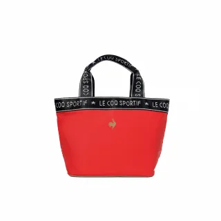 【LE COQ SPORTIF 公雞】高爾夫系列 紅色多隔層簡約球車包  QLT0J541
