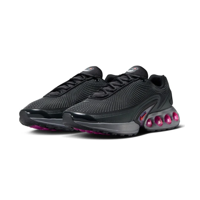 NIKE 耐吉 Nike Air Max Dn All Night 黑桃紅氣墊 DV3337-008(男鞋 運動休閒鞋)