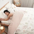【BUHO布歐】均一價 台灣製40支天然嚴選純棉床包枕套組-雙/加大(多款任選)