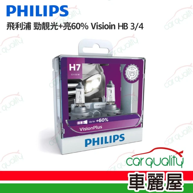 【Philips 飛利浦】LED頭燈 馳速勁光 6500K HB3/4(車麗屋)