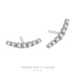 【WEDDING CODE】14K金 鑽石耳環 2276(迪士尼米奇米妮 母親節 現貨 禮物)