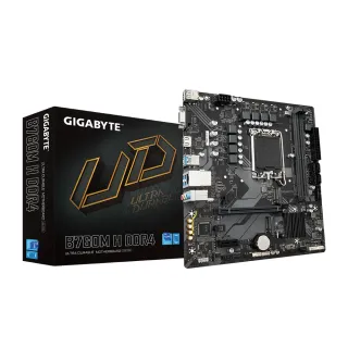 【GIGABYTE 技嘉】B760M H DDR4 主機板+技嘉 GP-P650B 650W 電源供應器(組合6-6)