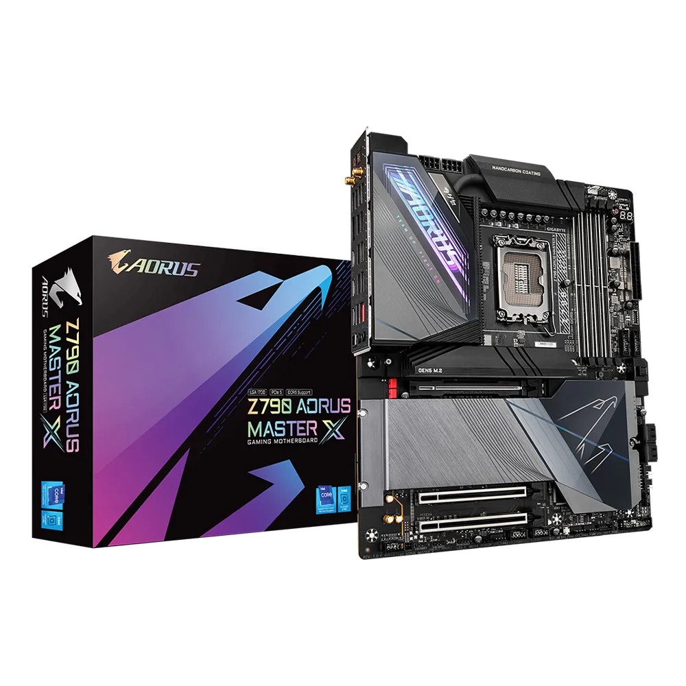 【GIGABYTE 技嘉】技嘉 Z790 AORUS MASTER X +技嘉 GP-UD1300GM PG5 1300W 電源供應器(組合10-2)