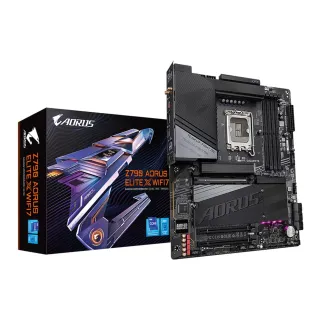 【GIGABYTE 技嘉】技嘉 Z790 AORUS ELITE X WIFI7 主機板+技嘉 GP-UD1300GM PG5 1300W(組合9-2)