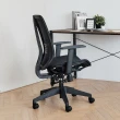 【完美主義】彈性透氣機能扶手電腦椅/辦公椅/辦公椅(2色可選)