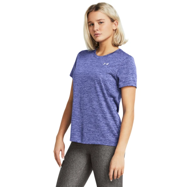 UNDER ARMOUR UA 女 Tech Twist 短袖T-Shirt_1384230-561(紫色)