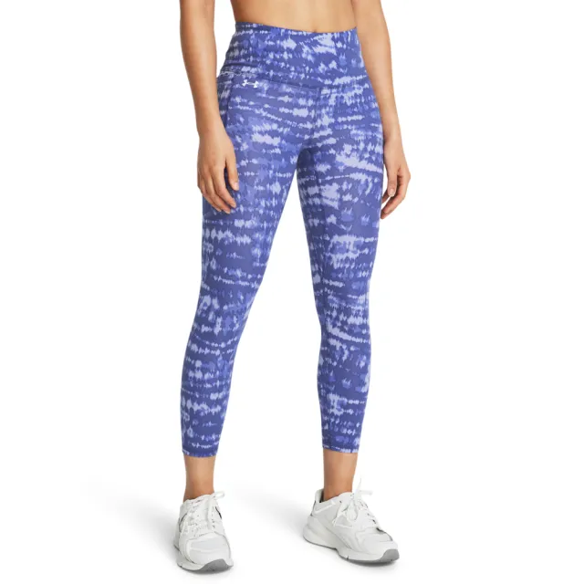 【UNDER ARMOUR】UA 女 Motion 印花緊身九分褲 運動褲_1373927-539(紫色)