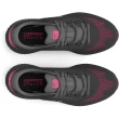 【UNDER ARMOUR】UA 女 Charged Rogue 4 慢跑鞋 運動鞋_3027005-101(黑色)