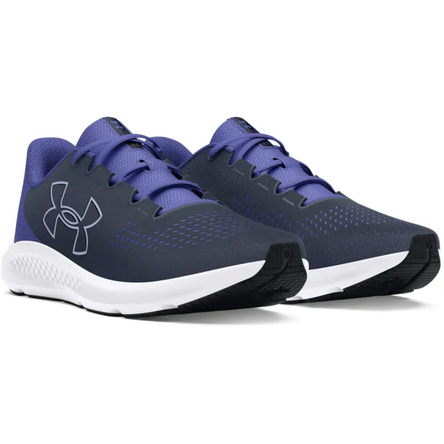 【UNDER ARMOUR】UA 女 Charged Pursuit 3 BL 慢跑鞋 運動鞋_3026523-107(深灰色)