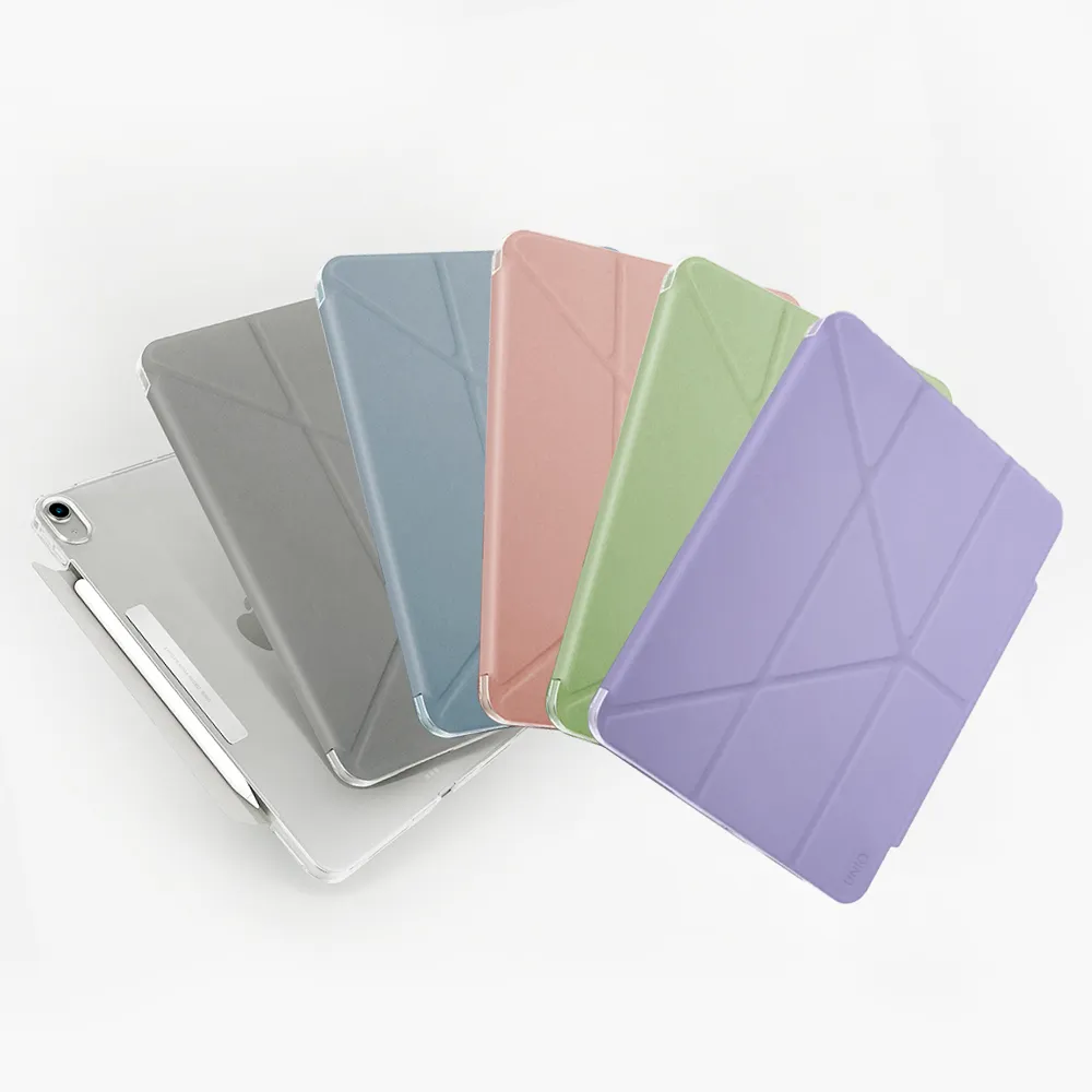 【UNIQ】iPad Air 5/4 10.9吋 Camden 磁吸設計支架多功能透明保護套
