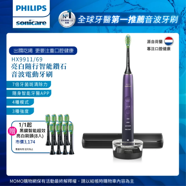 Philips 飛利浦 Sonicare智能護齦音波震動牙刷