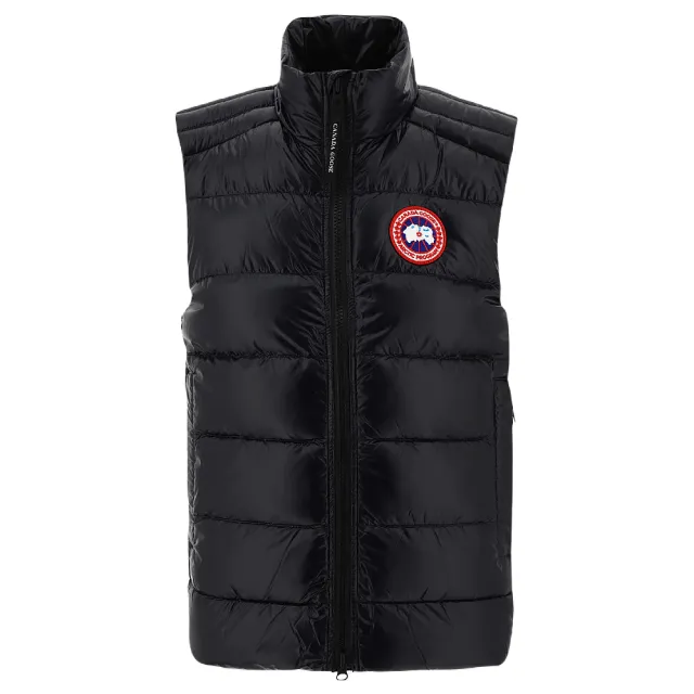 【CANADA GOOSE】Crofton系列 男款 羽絨背心-黑色(S號、M號、L號)