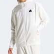 【adidas 愛迪達】Adidas Z.N.E. WV FZ 男款 白色 運動 基本款 舒適 運動外套 外套 IN1843