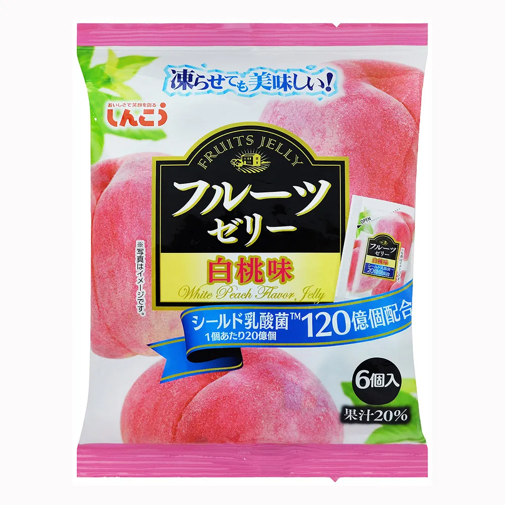 SHINKO】乳酸菌果凍-白桃108g - momo購物網- 好評推薦-2024年5月