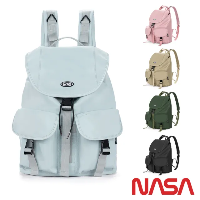 【NASA SPACE授權】買一送一。買就送20吋行李箱│美國太空旅人大容量格雷系旅行後背包(多款任選)