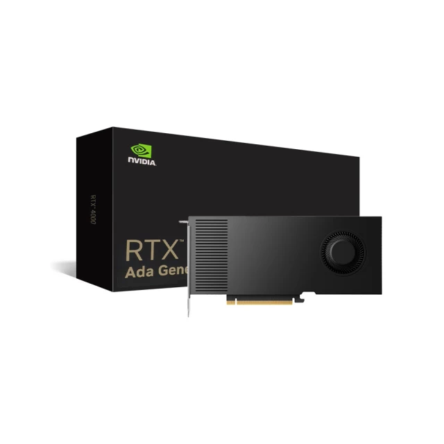 麗臺科技 NVIDIA RTX 4000 Ada 專業繪圖卡(PCI-E/20GB GDDR6/160-bit)