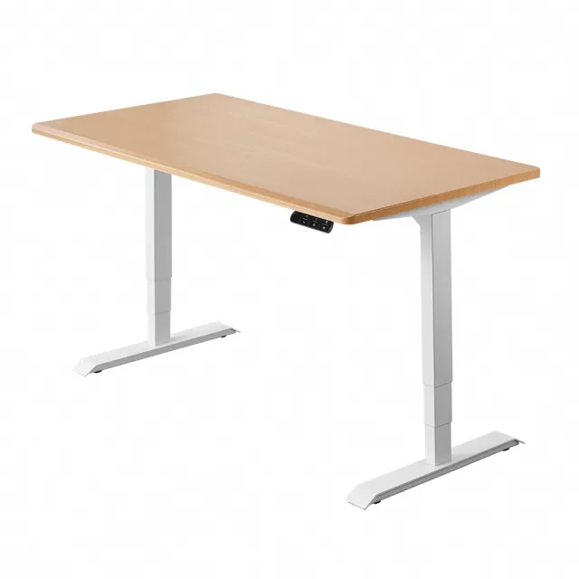 【FUNTE】Prime 電動升降桌/三節式 120x60cm 四方桌板 八色可選(辦公桌 電腦桌 工作桌)