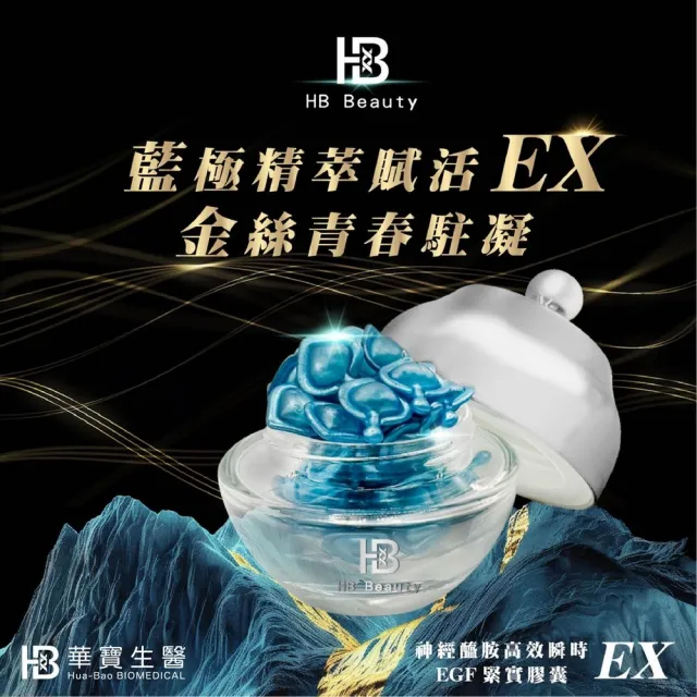 【HB Beauty】神經醯胺高效瞬時EGF 時空膠囊EX(4大超能新肌抗老配方)