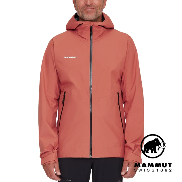 Mammut 長毛象 Alto Light HS Hooded Jacket Men 輕量防風防水連帽外套 男款 磚紅 #1010-30660