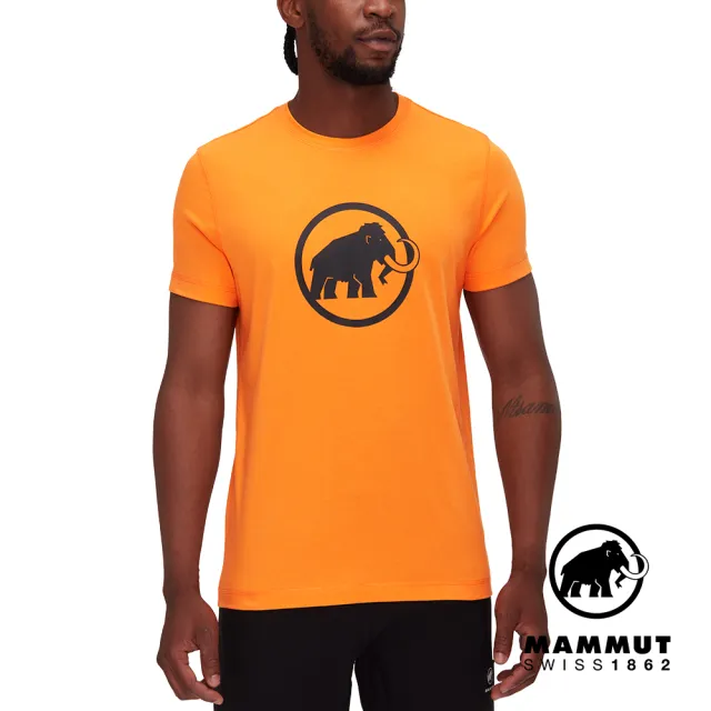 【Mammut 長毛象】Mammut Core T-Shirt Men Classic 機能短袖T恤 男款 柑桔橘 #1017-05890