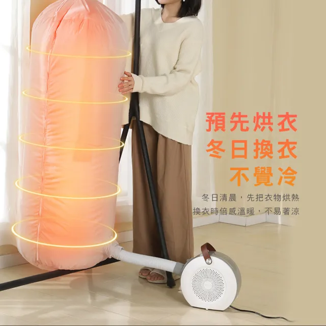 【Philips 飛利浦】多功能 1000W 烘鞋 烘被 烘衣 暖風機/陶磁電暖器(AHR3124FM)