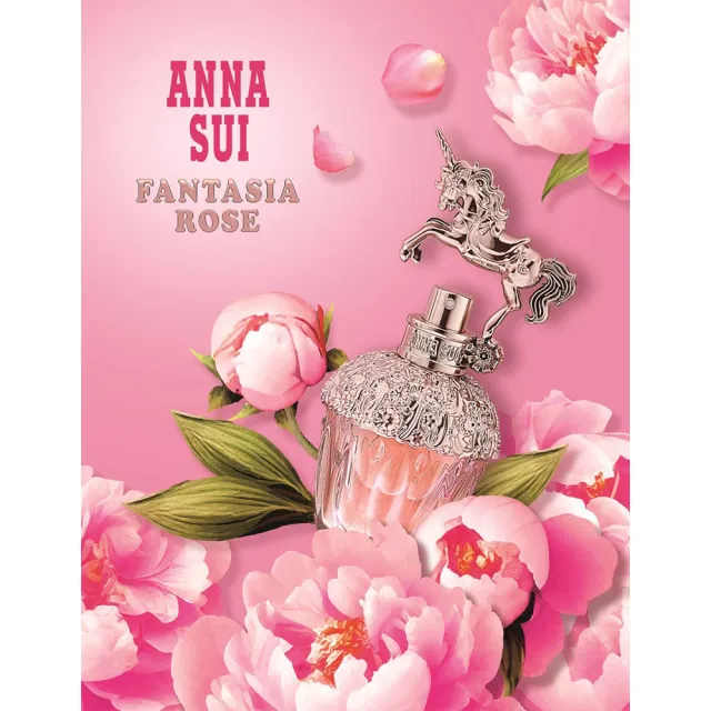 【ANNA SUI 安娜蘇】玫瑰花舞獨角獸女性淡香水30ml(專櫃公司貨)