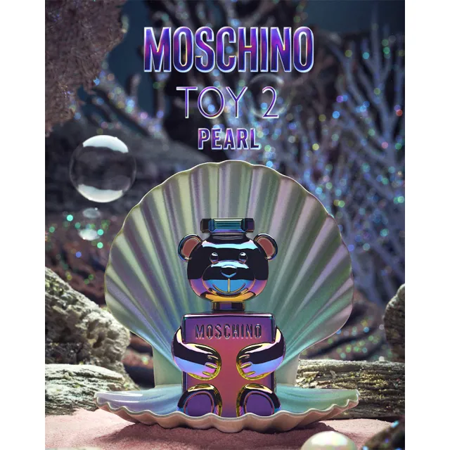 【MOSCHINO】珍珠熊女性淡香精100ml(專櫃公司貨)