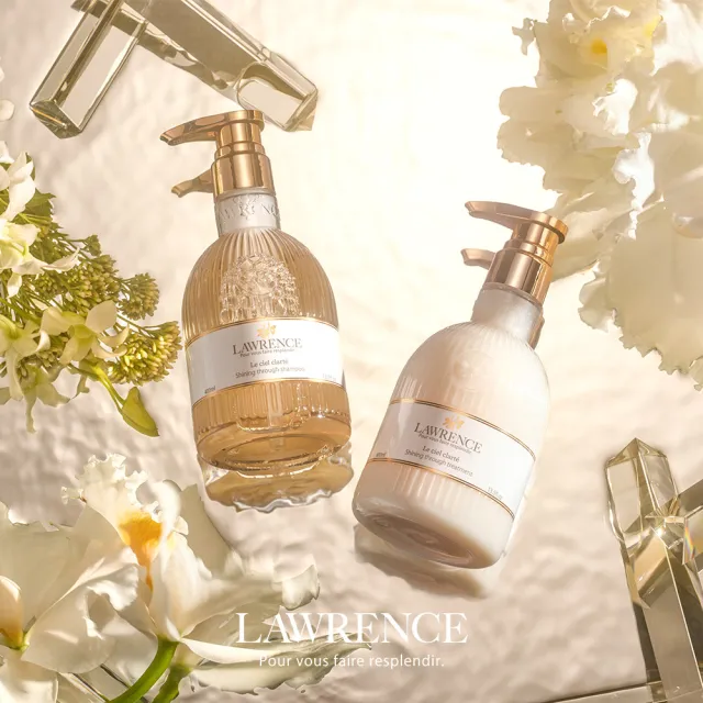 【LAWRENCE 柔綸絲】晨曦閃耀滋養洗髮露400ml(專櫃公司貨)