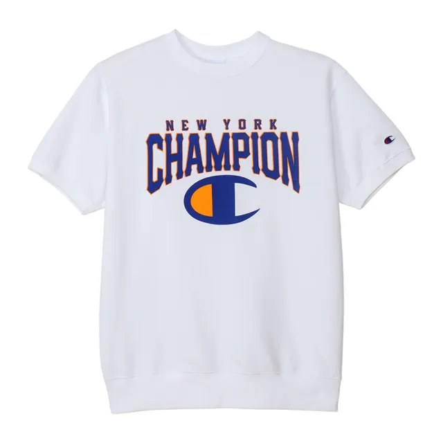 【Champion】官方直營-NEW YORK LOGO圓領短袖上衣-男(3色)