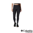 【Columbia 哥倫比亞 官方旗艦】女款-鈦Cirque River™快排緊身內搭褲-黑色(UAL48150BK/IS)