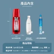 【Sodastream】自動扣瓶氣泡水機 Spirit-紅-全新未開箱(箱損品)