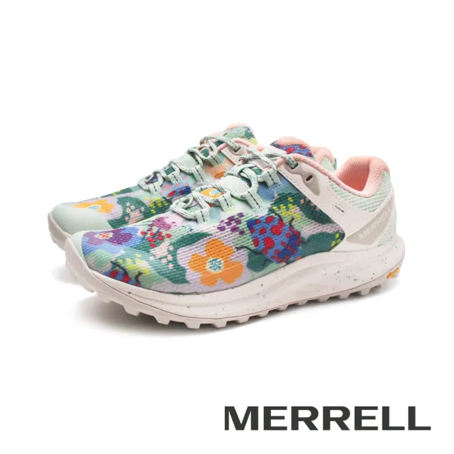 【MERRELL】女 ANTORA 3 BOTANIST 輕量越野健行鞋 女鞋(花卉)