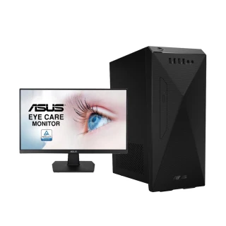 【ASUS 華碩】24型螢幕組★i5 GTX1660Ti六核電腦(i5-12400F/8G/512G SSD/GTX1660Ti/W11)