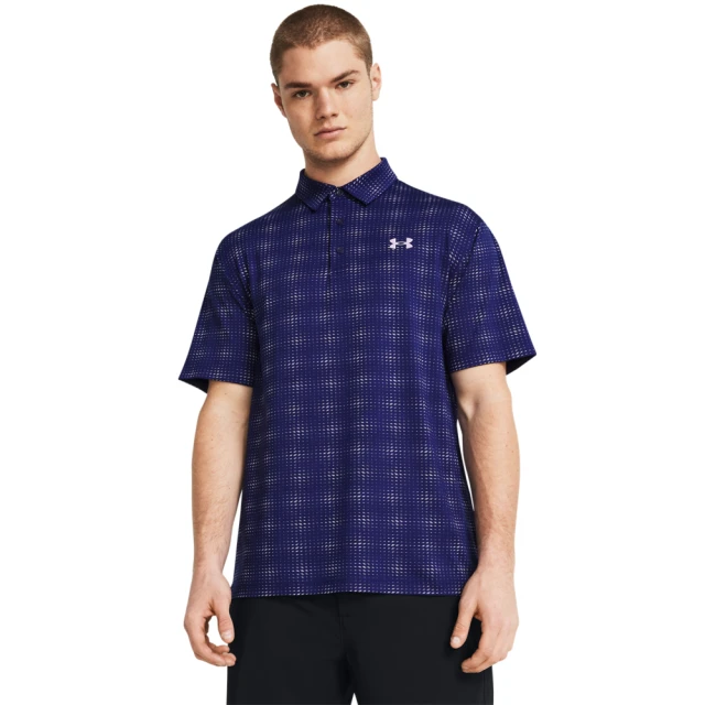 UNDER ARMOUR UA 男 Playoff 2.0 印花短POLO_1377297-468(藍色)