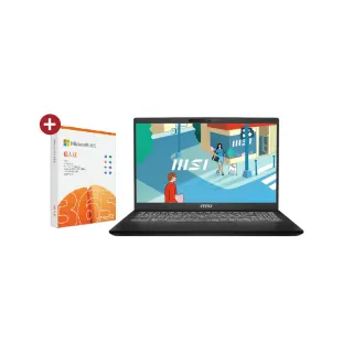 M365★【MSI 微星】15.6吋i9 高效輕薄筆電(Modern 15 H/i9-13900H/16G/1TB SSD/W11/C13M-093TW)