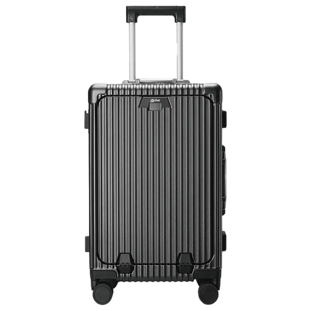 【Arlink】20吋登機箱 行李箱 鋁框箱 多功能前開式擴充 飛機輪(旅行箱/ TSA海關鎖)