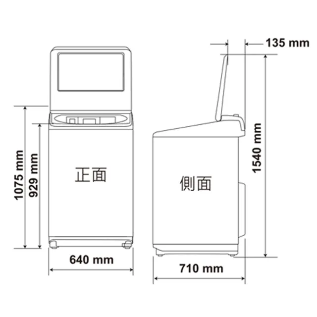 【Panasonic 國際牌】17公斤變頻溫水洗脫直立式洗衣機—玫瑰金(NA-V170NM-PN)