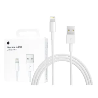 【Apple 蘋果】原廠公司貨A1480 / Lightning 對 USB 連接線-100cm(盒裝)