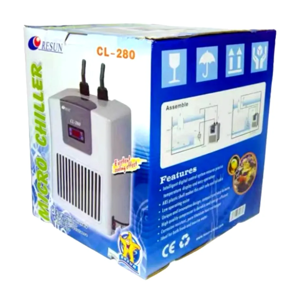 【RESUN 日生】冷卻機CL280型 1/10HP 魚缸降溫/冷水機(淡.海水均適用)