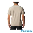 【Columbia 哥倫比亞 官方旗艦】男款-Black Mesa™涼感快排短袖上衣-礦石灰(UAO14400AT/IS)
