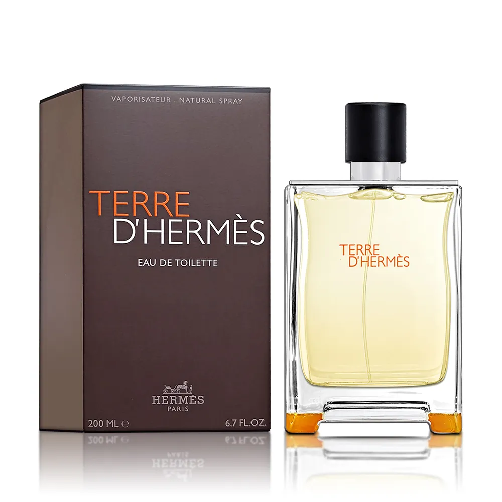 【Hermes 愛馬仕】大地男性淡香水 200ml 加大版(平行輸入)