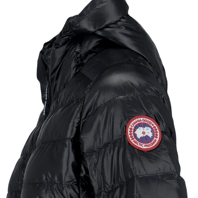 【CANADA GOOSE】春夏新款 女款 CYPRESS HOODED 長版連帽羽絨外套-黑色(XS號、S號、M號)