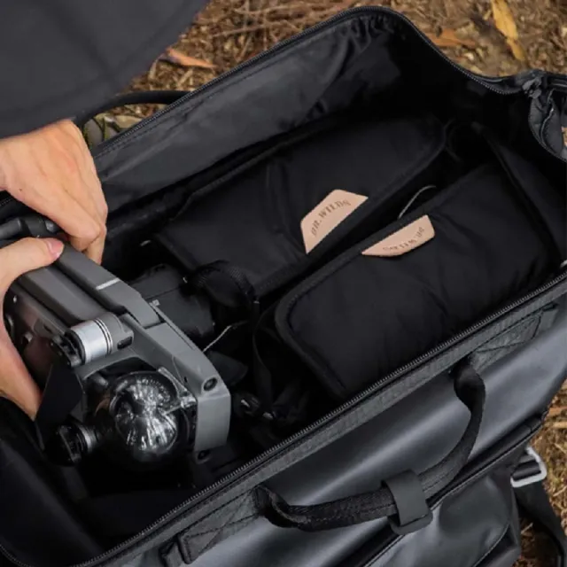 【Dr.Wilds 荒野醫生】防水攝影包 黑色 相機 收納 後背包 側背包 電腦包 防水包 旅行包 收納包 3C