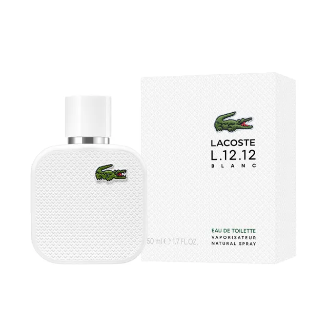 【LACOSTE】經典純白淡香水50ml(專櫃公司貨)