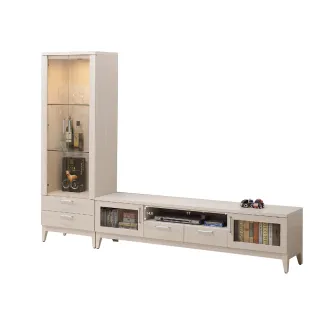 【H&D 東稻家居】原切白橡展示櫃2尺(TKHT-07132)