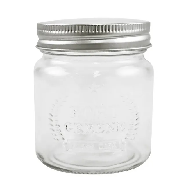 【GOOD LIFE 品好生活】鐵蓋文字玻璃罐/玻璃容器（270ml）(日本直送 均一價)