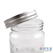 【GOOD LIFE 品好生活】鐵蓋文字玻璃罐/玻璃容器（270ml）(日本直送 均一價)