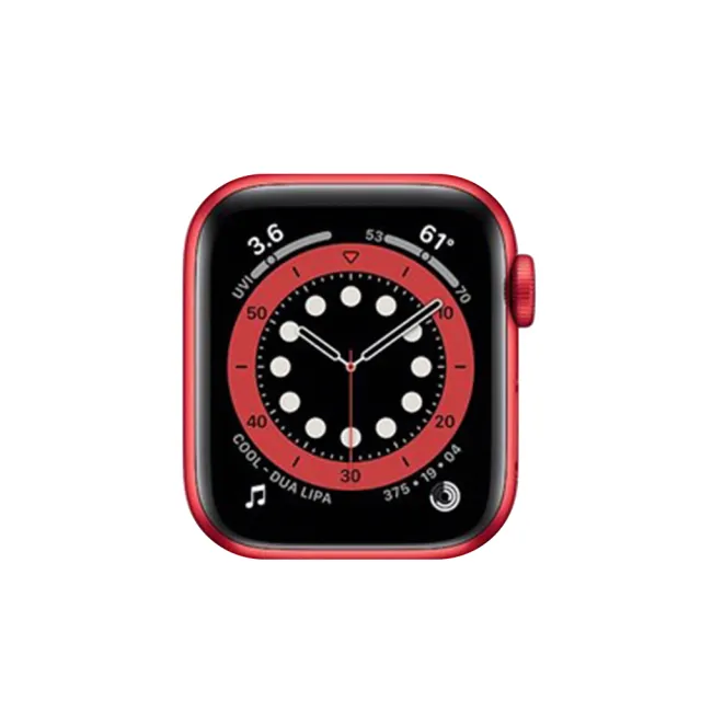 【Apple】A+ 級福利品 Apple Watch S6 GPS 40mm 鋁金屬錶殼(副廠配件/錶帶顏色隨機)